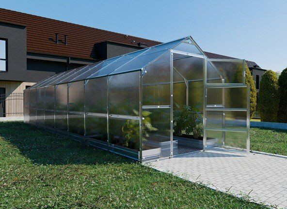 Polycarbonaat Tuinkas Klasika Bernard 2,35 x 8 Meter 23508B4/6