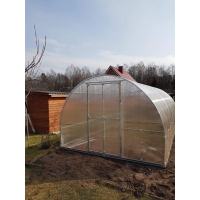 Polycarbonaat Tuinhuis Klasika Tube 3 x 8 Meter