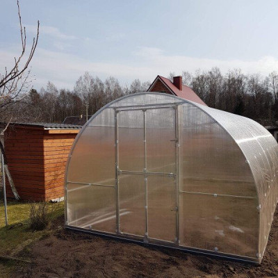 Polycarbonaat Tuinhuis Klasika Tube 3 x 8 Meter