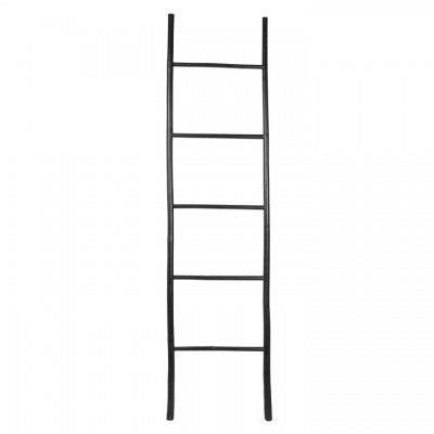 Trendyard Decoratie Ladder Relax Bamboe Zwart trendyard kopen in de aanbieding