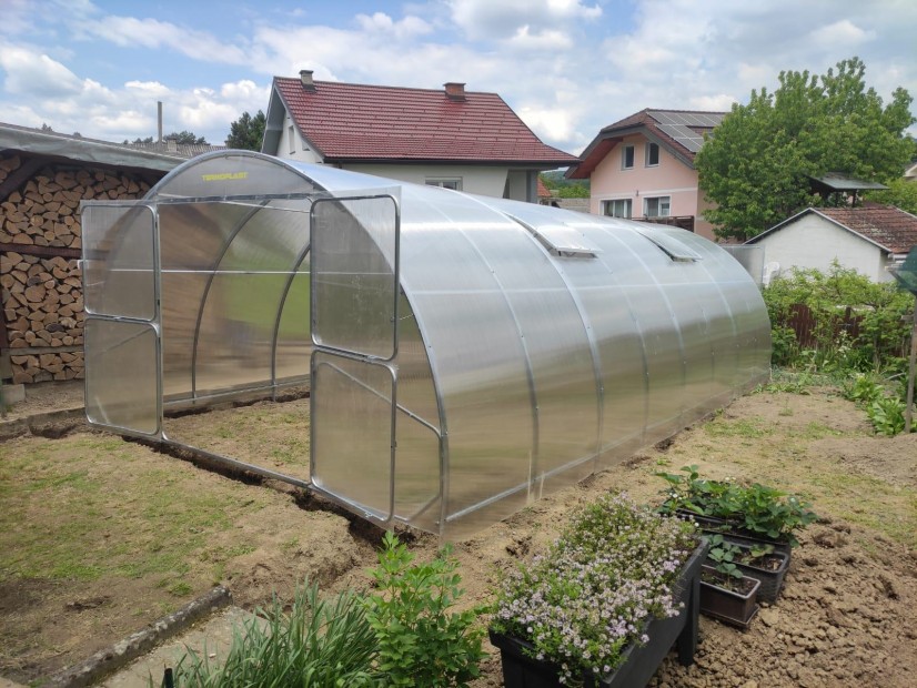 Tunnelkas Polycarbonaat 4 x 8 Meter MGM4-8P4