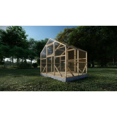 Houten Tuinkas 2.6 x 2 Meter