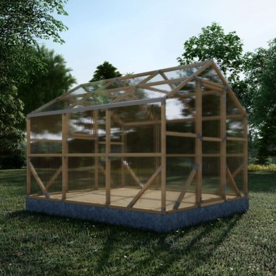 Houten Tuinkas 2.6 x 3 Meter