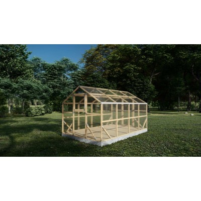 Houten Tuinkas 2.6 x 4 Meter