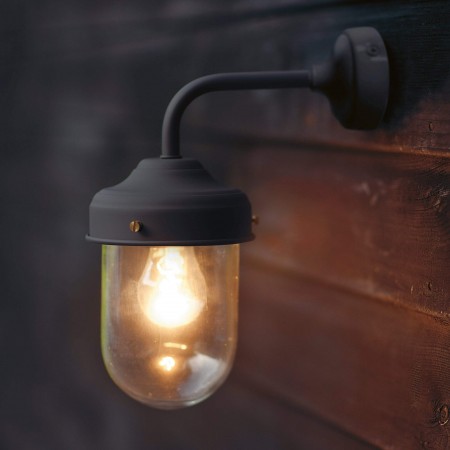 Buitenlamp Industrieel Barn Light Carbon