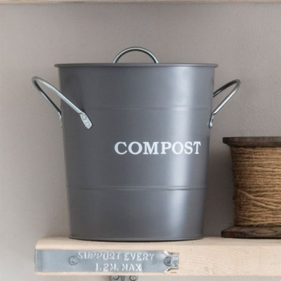 Compostemmer Donkergrijs 3,5 Liter