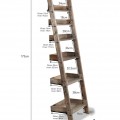 Houten Decoratie Ladder Buiten AWSL01 