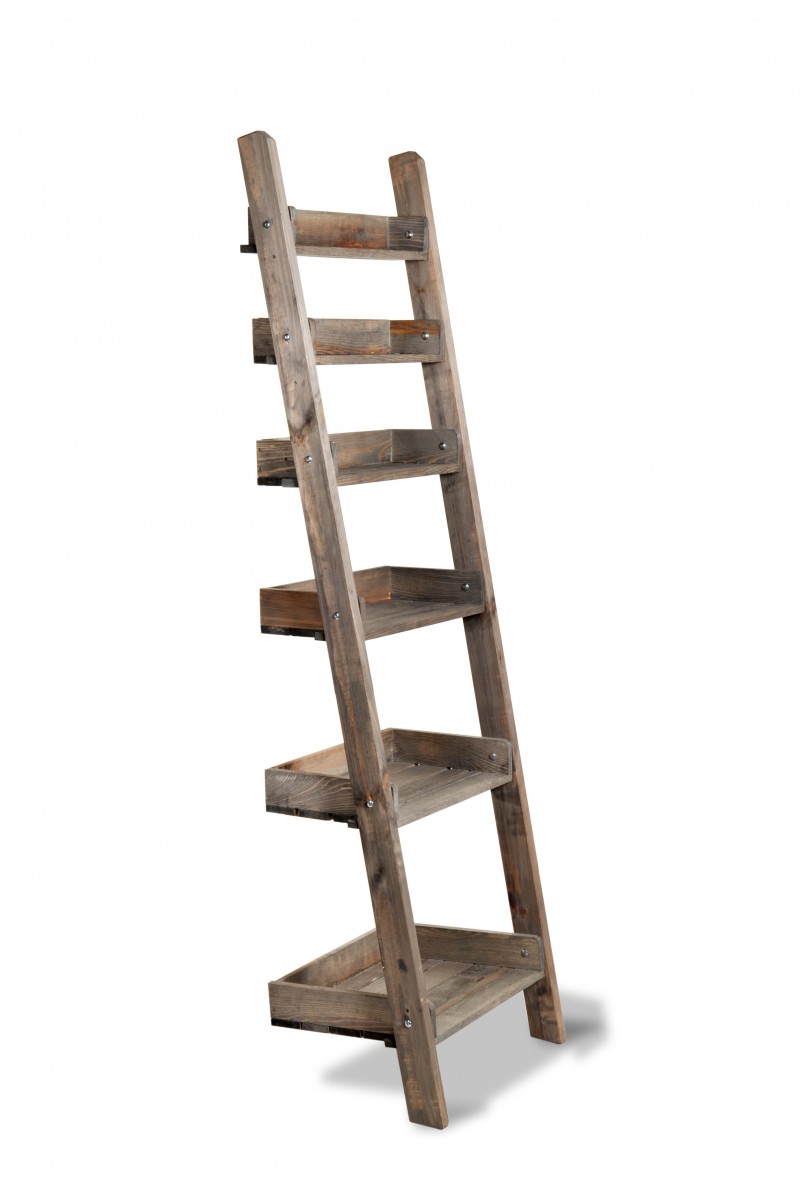Houten Decoratie Ladder Buiten | Decoratie