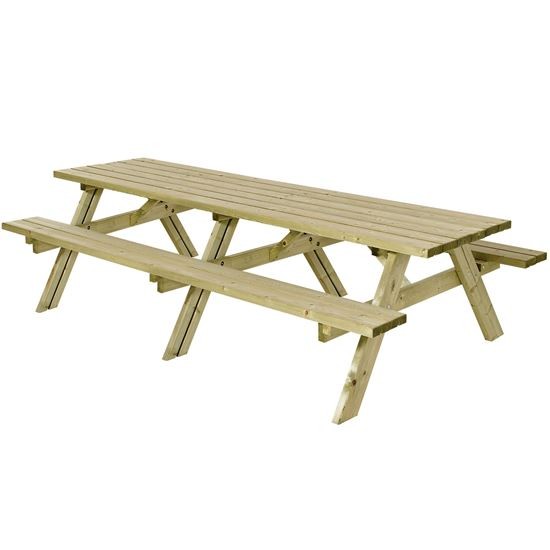 Houten Picknicktafel 3 Meter 18545-1