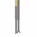 Universele Paal Ankers Beton 4 x 60 CM Zwart 14560-15