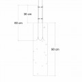 Universele Paal Ankers Beton 4 x 60 CM Zwart 14560-15
