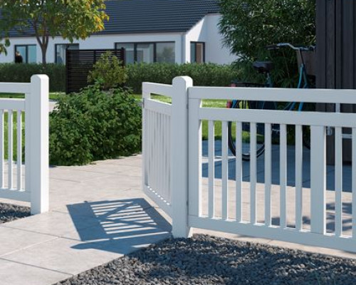 Wit Houten Tuinhek Linea