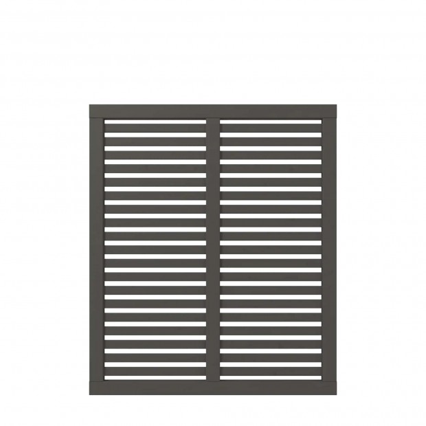 Ombergrijs Houten Tuinscherm Harmoni 120 x 140 CM 17367-22
