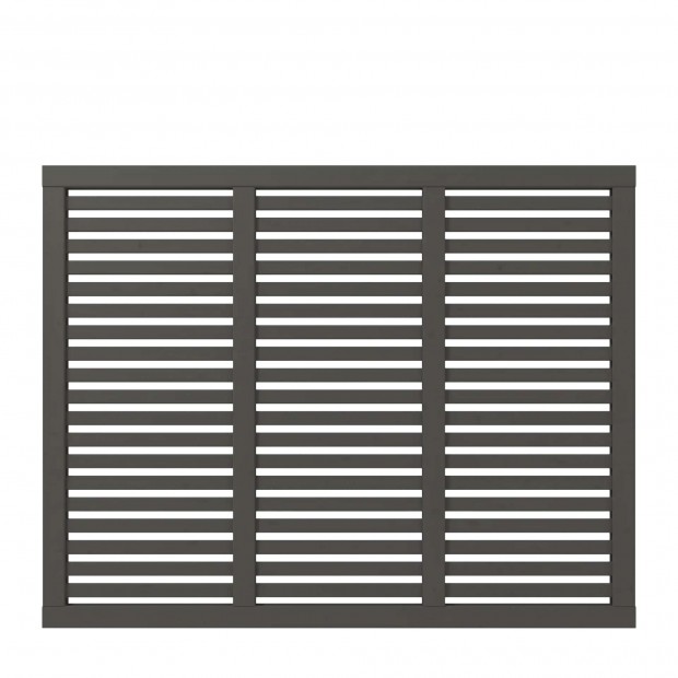 Ombergrijs Houten Tuinscherm Harmoni 180 x 140 CM 17363-22