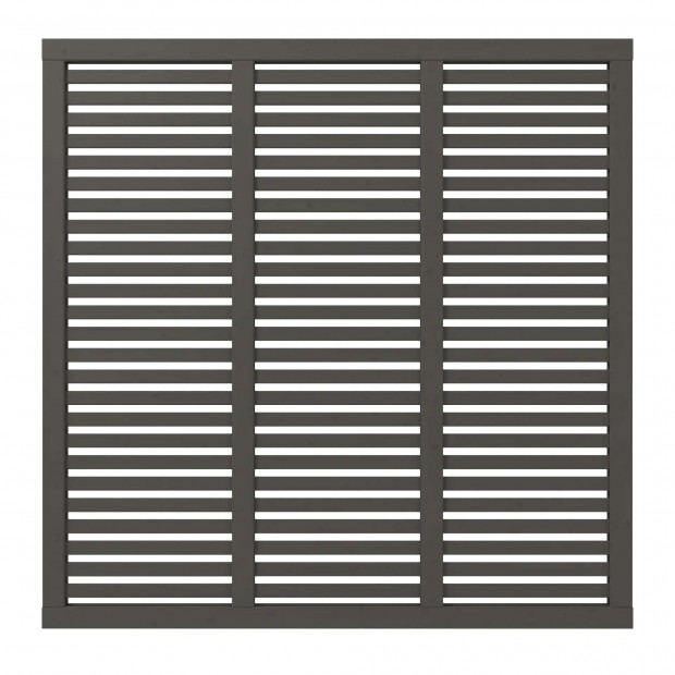 Ombergrijs Houten Tuinscherm Harmoni 180 x 180 CM 17364-22