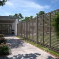 Ombergrijs Houten Tuinscherm Harmoni 180 x 180 CM 17364-22