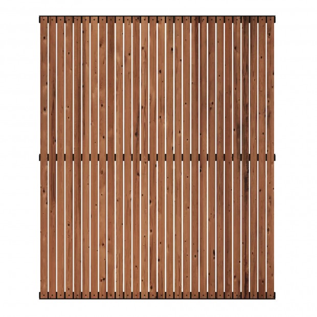 Thermowood® Zelfbouw Schutting Saga 150 x 180 CM 17654-4 