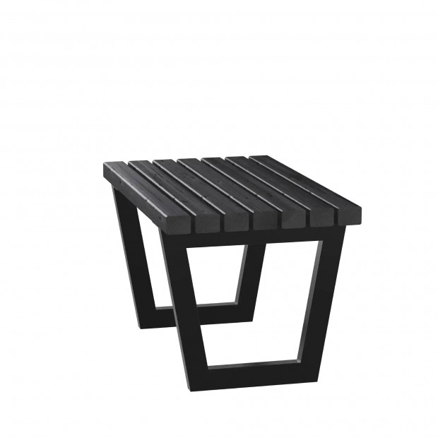 Moderne Bijzettafel/ Kruk Siesta - 75 CM - Zwart 19656-15