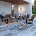 Moderne Tuinbank Met Rugleuning Siesta - 150 CM - ThermoWood® 19650-4