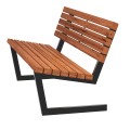 Moderne Tuinbank Met Rugleuning Siesta - 150 CM - ThermoWood® 19650-4