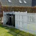 Wit Houten Tuinhek Skagen Lux 150 x 120 CM 13660-13