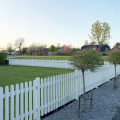 Wit Houten Tuinhek Skagen Lux 150 x 80 CM 13640-13