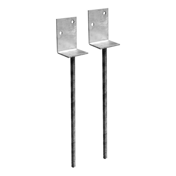 Grondanker Houten Trapbalk -  2 Stuks 546302 PRE-ORDER BESCHIKBAAR VOORJAAR 2026