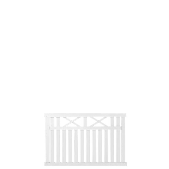 Wit Houten Tuinhek Vinesse 150 x 96 CM 13405-13