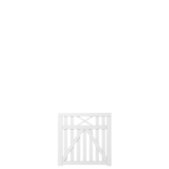 Wit Houten Tuinpoort Vinesse 100 x 98 CM 13410-13