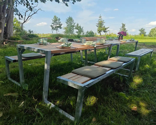 Picknicktafel met Zitbanken Zigma