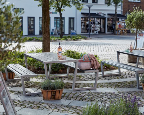 Picknicktafel met Zitbanken Zigma