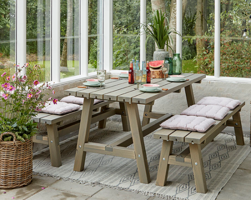 Houten Picknickset Country