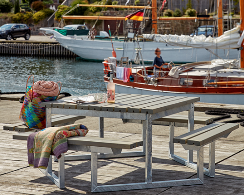 Picknicktafel Vierkant Twist