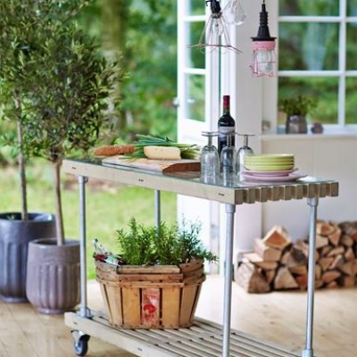 Verrijdbare Sidetable Tuin 