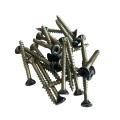 Outdoor Fitnesstoestel Zwart Hout - Zwart Cubic Beslag - Model 3 179078-15