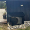 Airco Ombouw Zwart Hout 16680-15