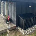 Airco Ombouw Zwart Hout 16680-15