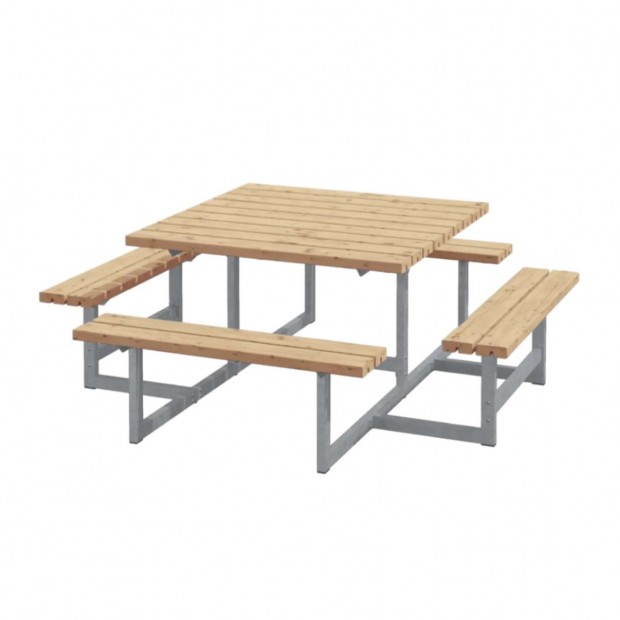 ThermoWood® Picknicktafel Vierkant Blokhus 188810-4