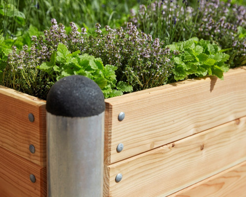 Houten Moestuinbak Pipe