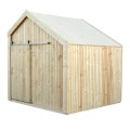 Modern Groot Houten Speelhuis - 208 x 184 CM 16735