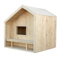 Modern Groot Houten Speelhuis - 208 x 184 CM 16735