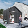Modern Groot Houten Speelhuis - 208 x 184 CM 16735