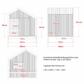Modern Groot Houten Speelhuis - 208 x 184 CM 16735