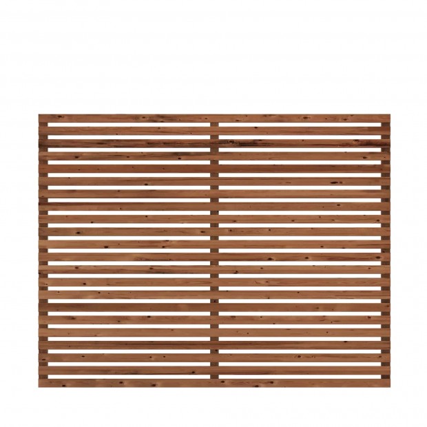 ThermoWood® Tuinscherm Tokyo 180 x 140 CM 17413-4