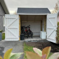 Houten Fietsenberging Met Dubbele Deur 167560