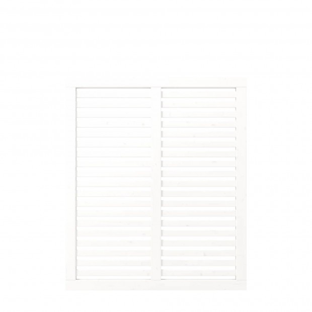 Wit Houten Tuinscherm Harmoni 120 x 140 CM 17367-13