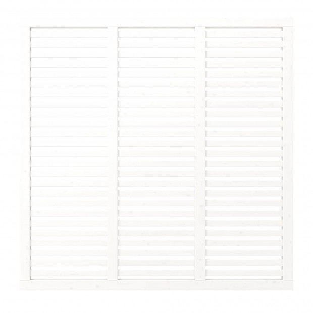 Wit Houten Tuinscherm Harmoni 180 x 180 CM 17364-13