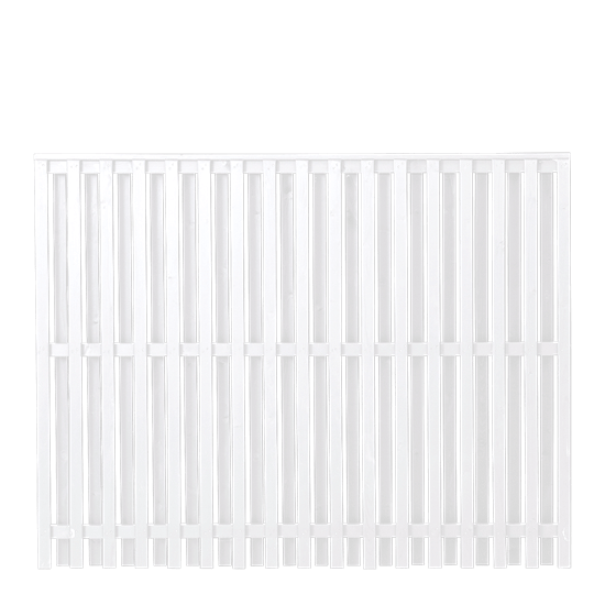 Wit Houten Tuinscherm Nagano 180 x 140 CM 17473-13 