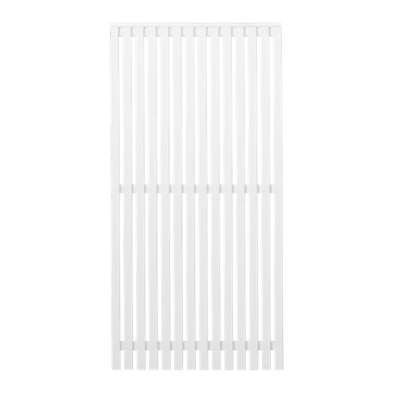 Wit Houten Tuinscherm Sendai 90 x 180 CM 17448-13 