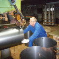 Regenton Verzinkt Staal 150 Liter - Deksel Met Gat 2062-00FV